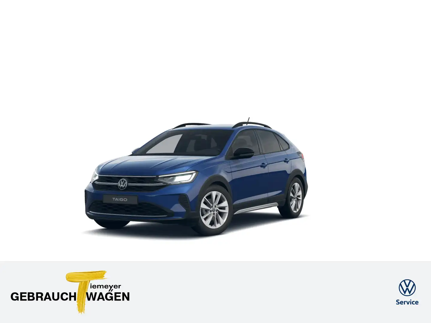 Volkswagen Taigo 1.0 TSI GOAL LED NAVI ACC KAMERA Blau - 1