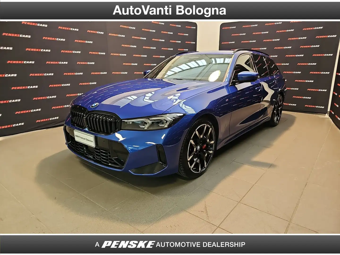 BMW 320 320d 48V xDrive Touring Msport Pro Bleu - 1