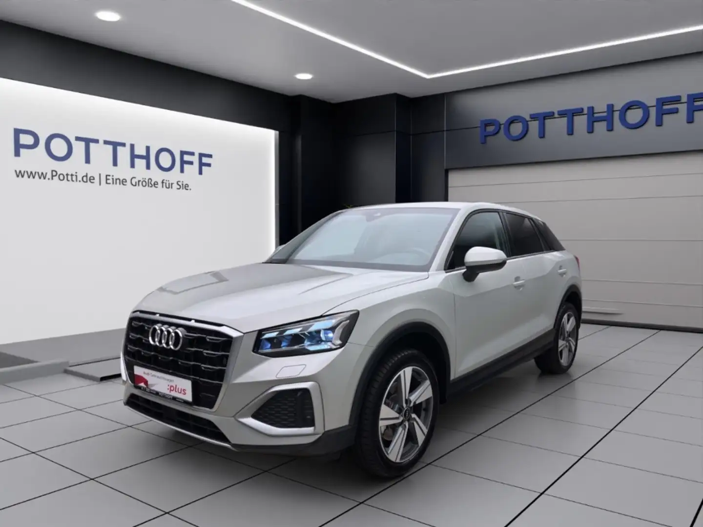 Audi Q2 35 TDI ADVANCED AHK KLIMA NAVI+ PDC Silber - 1