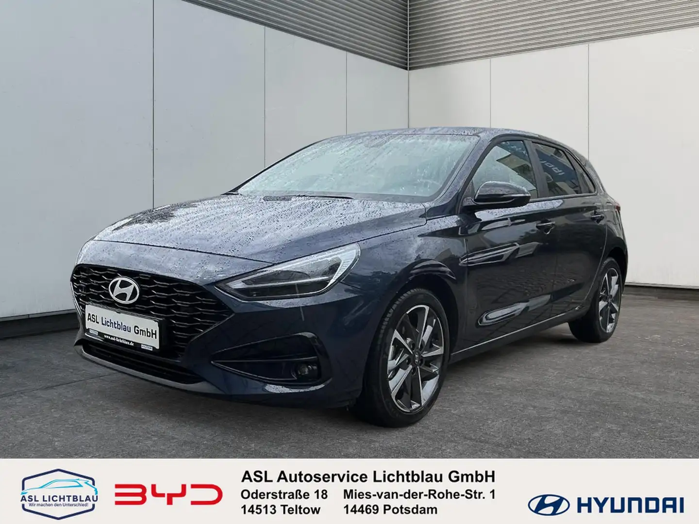 Hyundai i30 FL 5-Türer 1.0 T-GDI 6-MT 2WD ADVANTAGE 1.0 Blau - 1