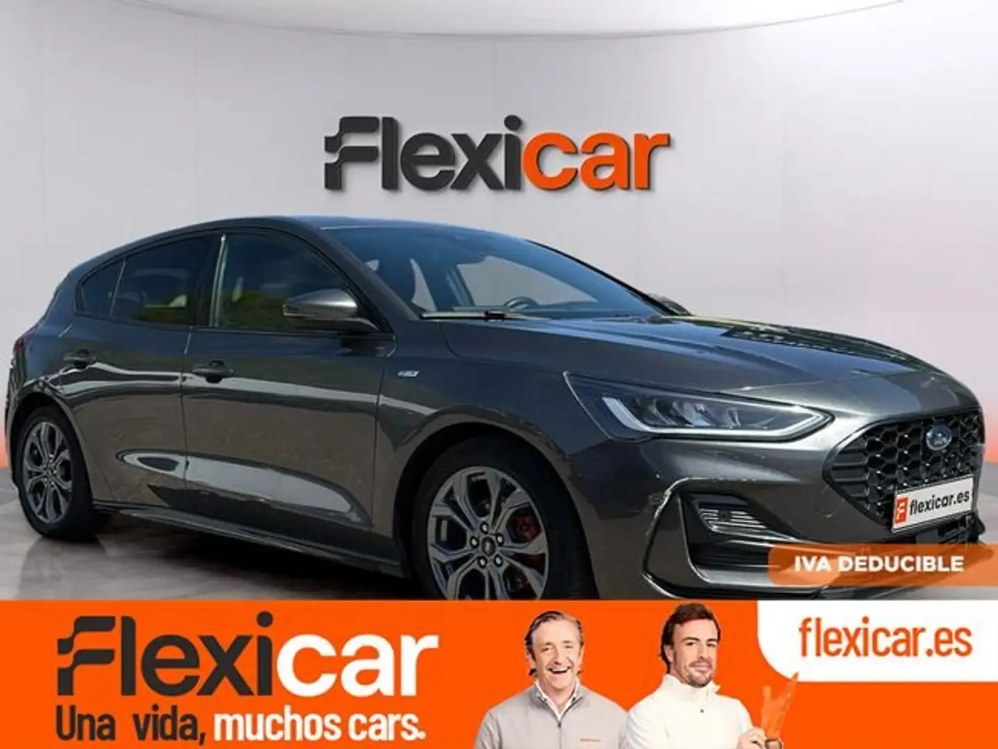 Ford Focus 1.0 Ecoboost MHEV ST-Line X 125 Gris - 1