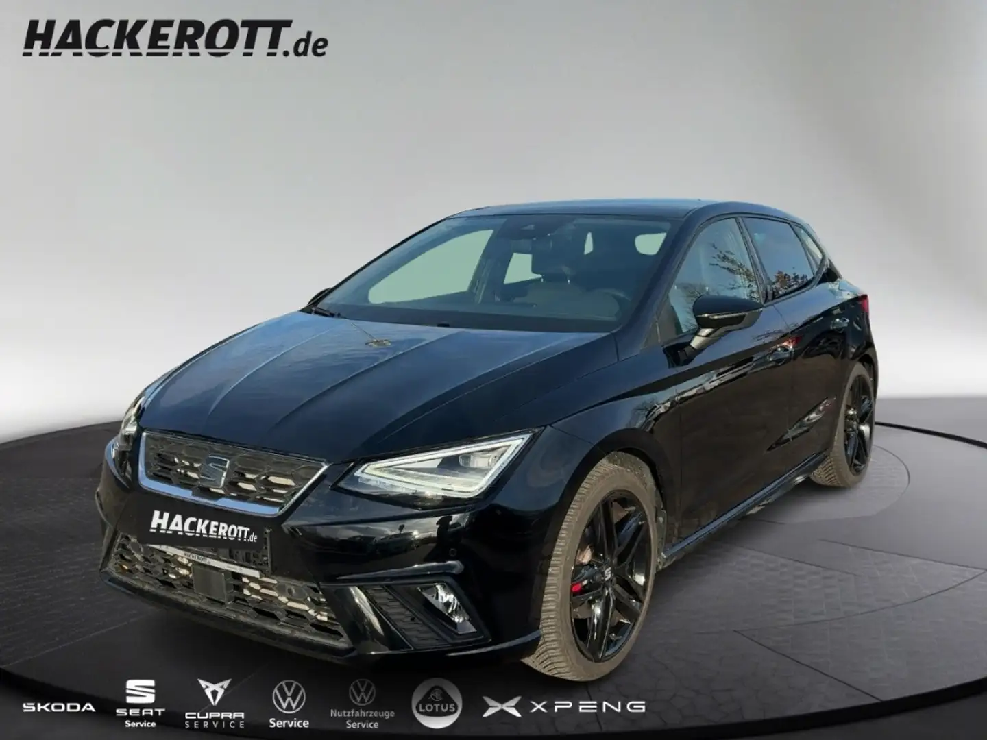 SEAT Ibiza Pro Black Edition 1.5 TSI DSG Pano ACC Navi Kessy Schwarz - 1
