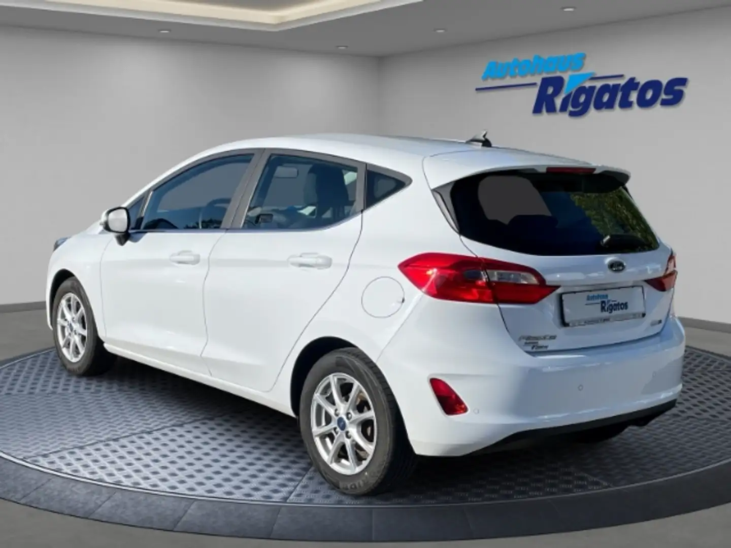 Ford Fiesta 1.0 ECOBoost M-Hybrid Titanium, SItzheizung Weiß - 2