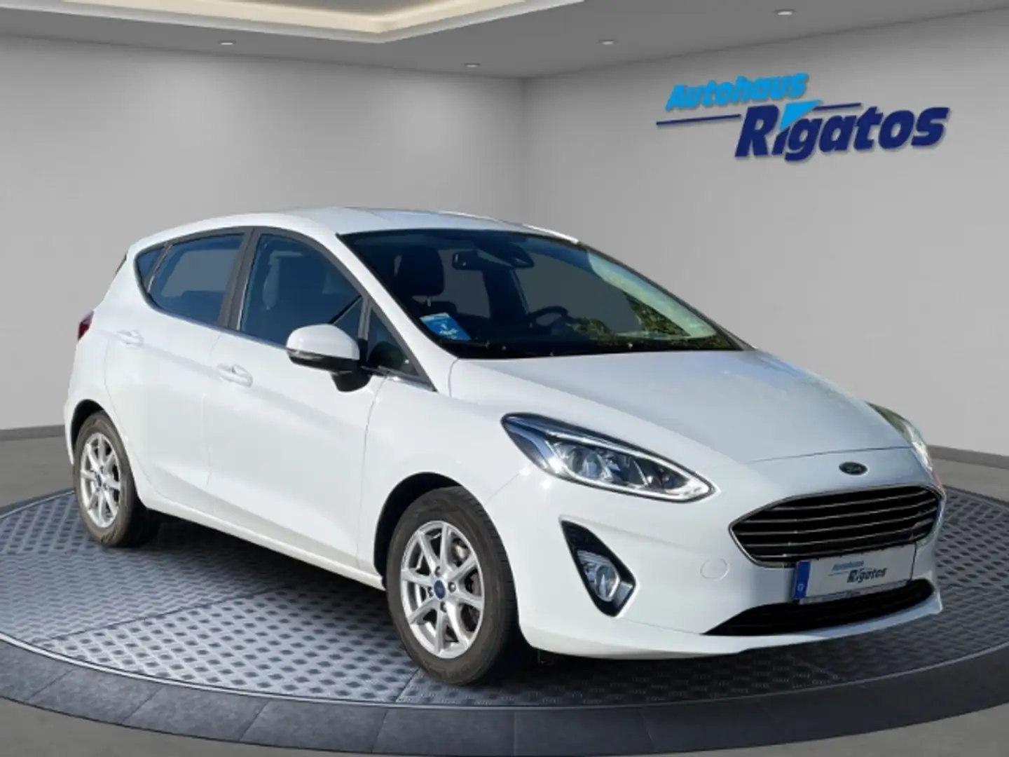Ford Fiesta 1.0 ECOBoost M-Hybrid Titanium, SItzheizung Weiß - 1