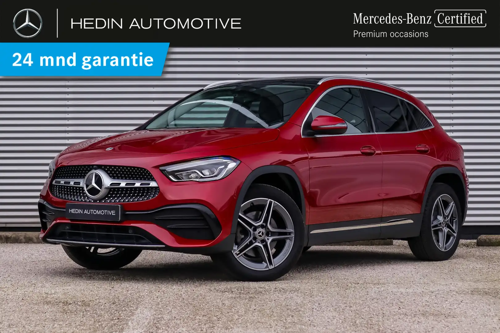 Mercedes-Benz GLA 250 GLA 250e Automaat AMG Line | MANUFAKTUR | Panorama Rood - 1