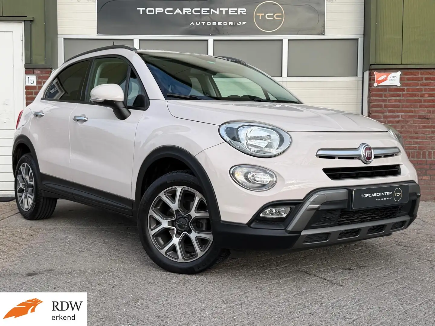 Fiat 500X 1.4 Turbo MultiAir Lounge/AIRCO/KEYLESS/PARKS/APK Gris - 1