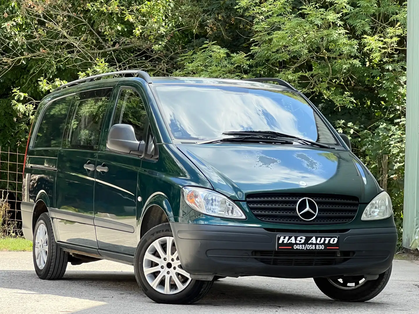 Mercedes-Benz Vito 115 CDI//5PLACES//AIRCO//1MAIN Vert - 2
