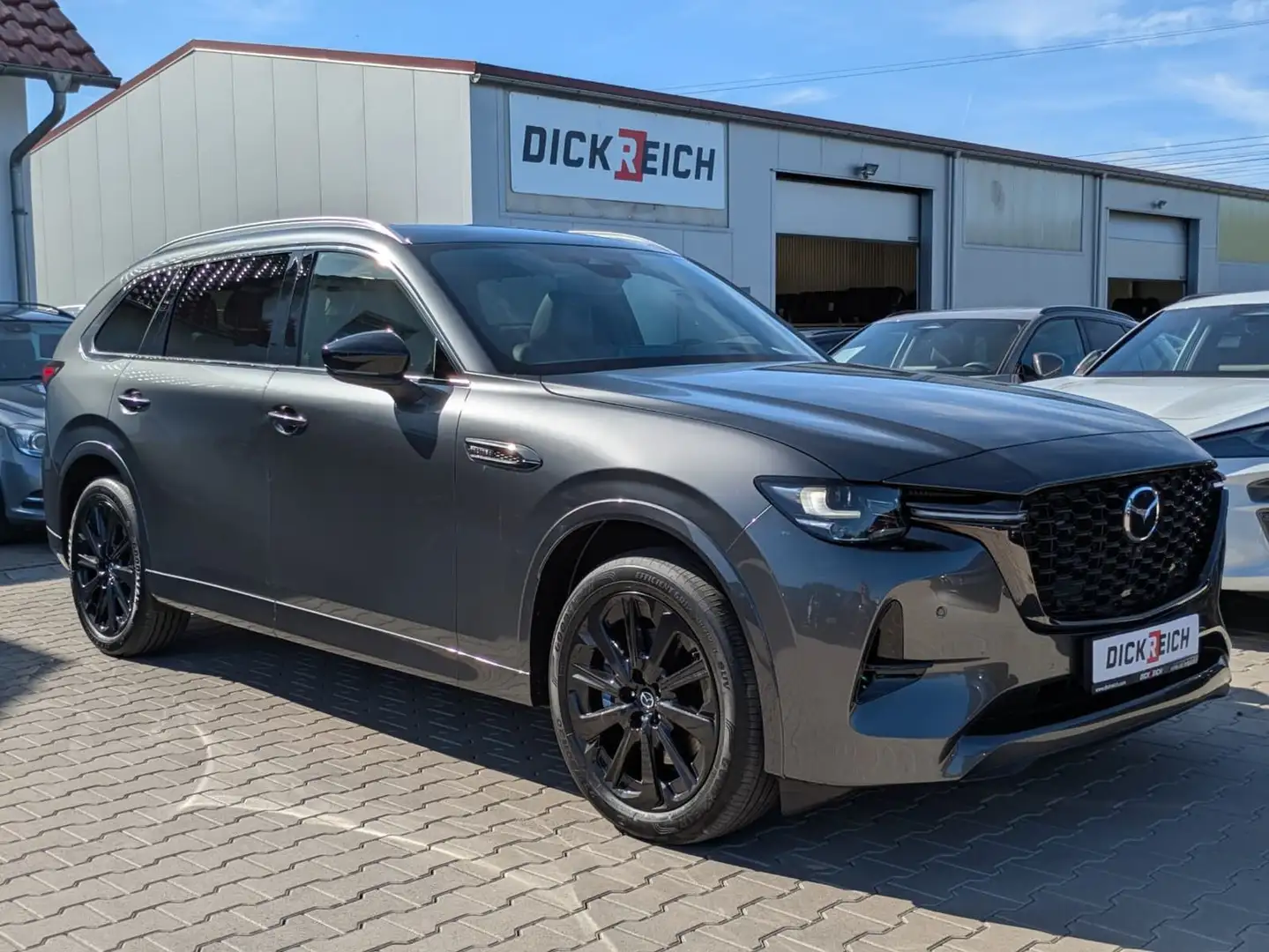 Mazda CX-80 3.3L Homura Plus PANO*HUD*BOSE*NAPPA*7SIT Gris - 1