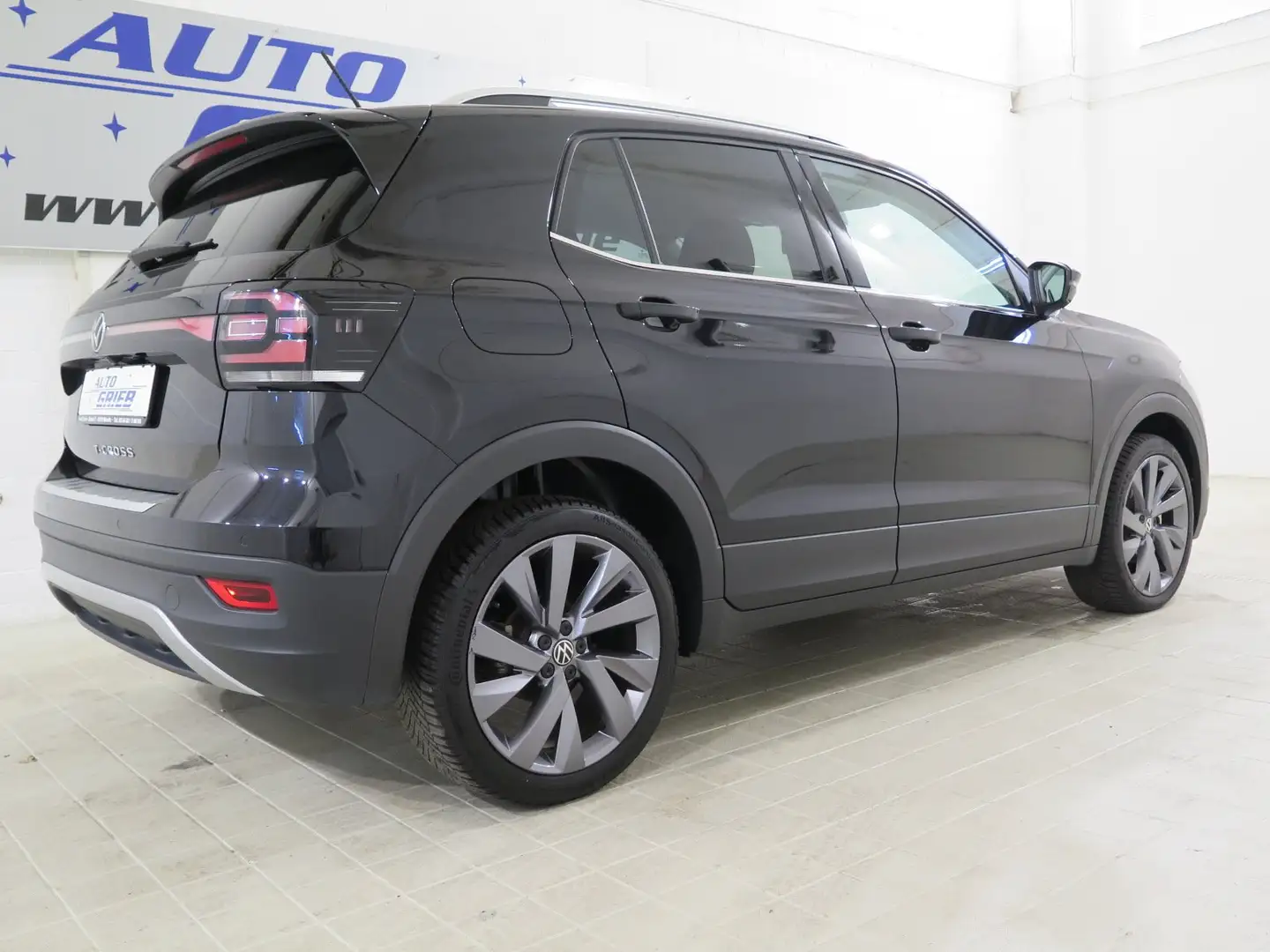 Volkswagen T-Cross Style, LED, ACC, Navi, App, Sportsitze Negro - 2