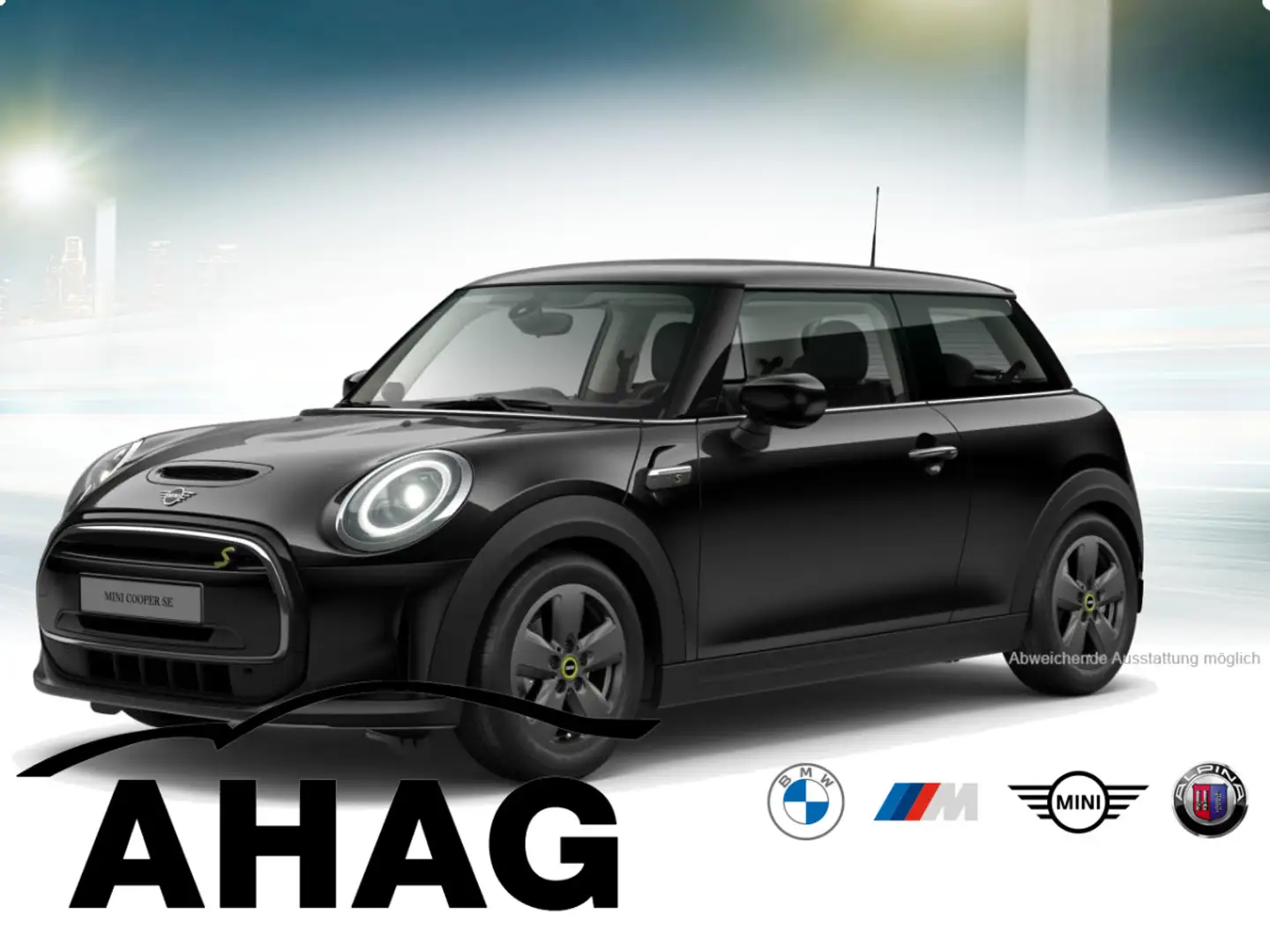 MINI Cooper SE Essential Trim Klimaaut. Sportsitze Schwarz - 2