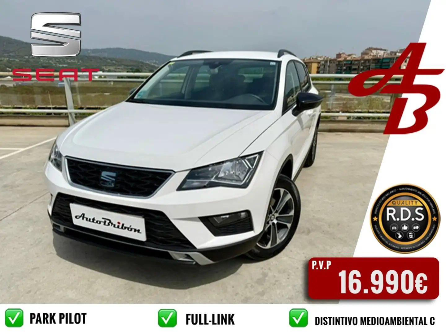 SEAT Ateca 1.0 TSI S&S Style Weiß - 1