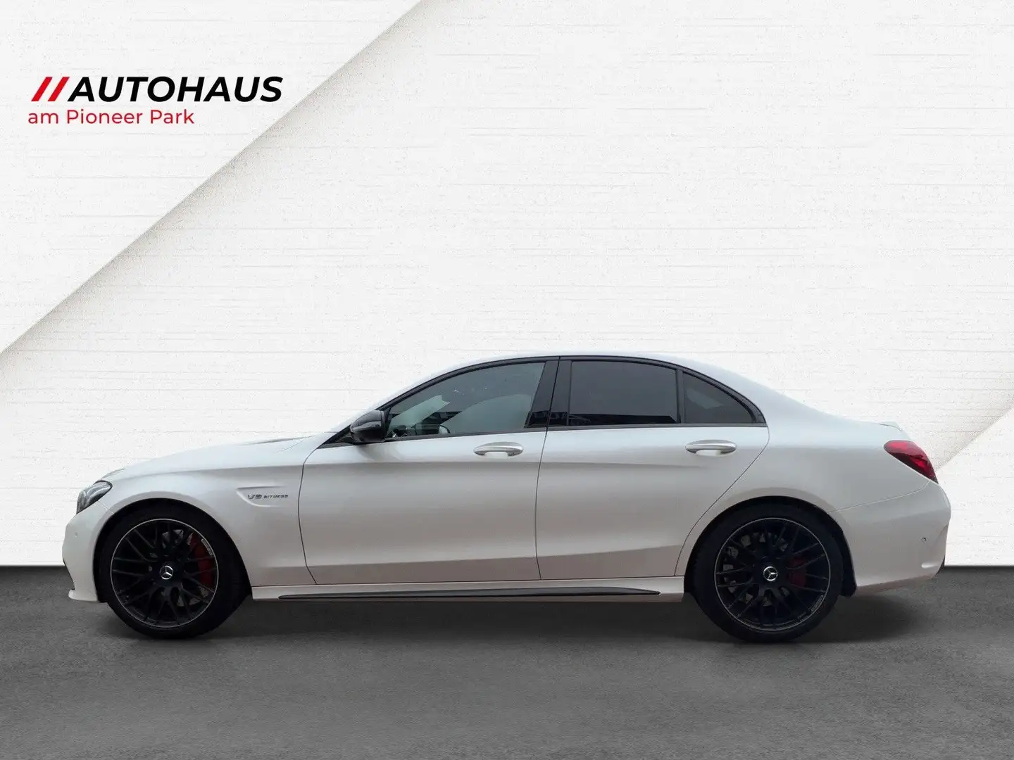 Mercedes-Benz C 63 AMG S AMG*Voll*Performance*Pano*360°Head-Up Blanco - 2
