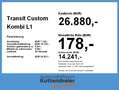 Ford Transit Custom Kombi L1 Trend Klima 9-S. Wit - thumbnail 3