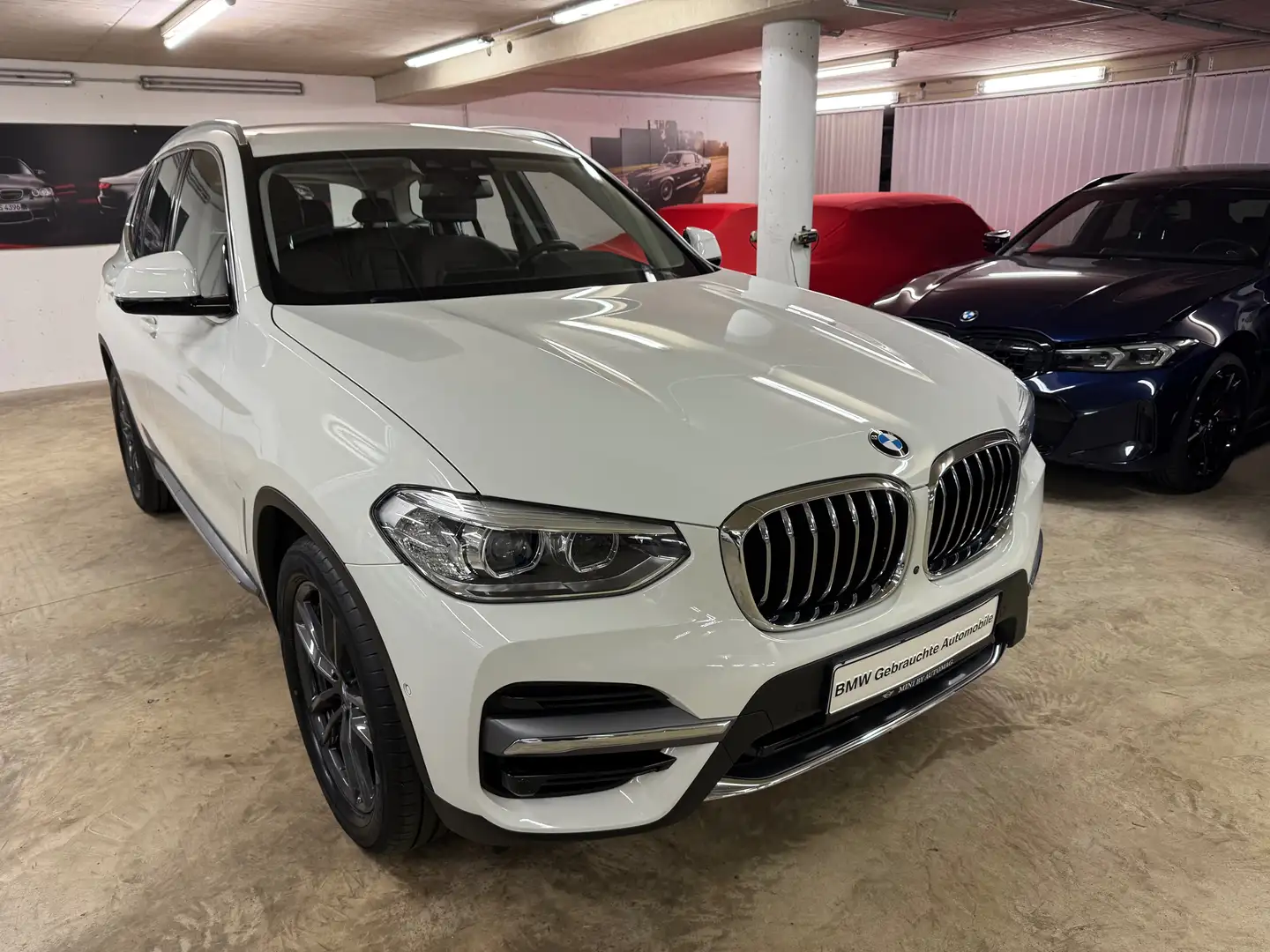 BMW X3 30d, HUD,AHK,Leder,Kamera,Driving+Park Plus Weiß - 1