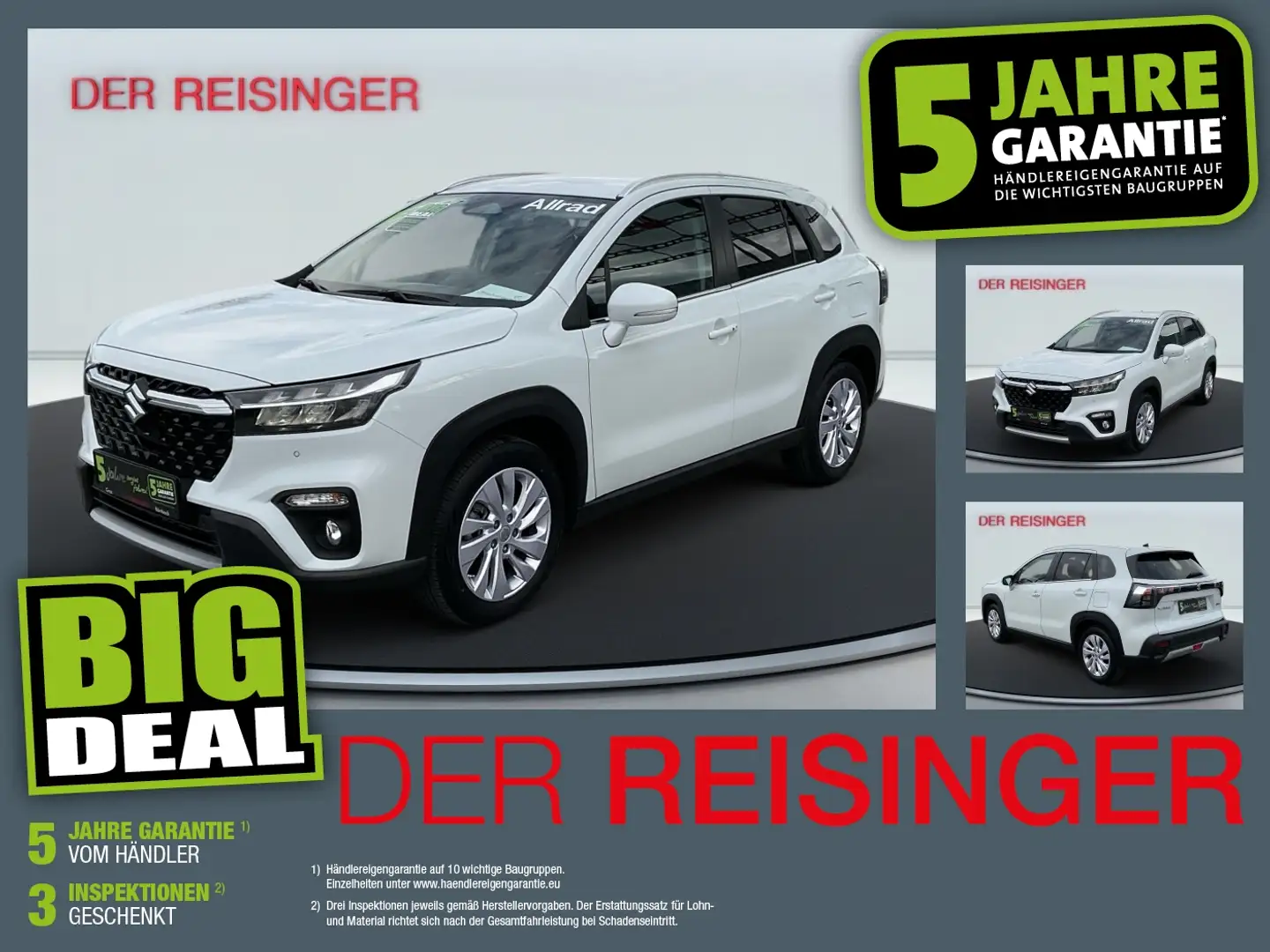 Suzuki S-Cross Allrad Shine Weiß - 1