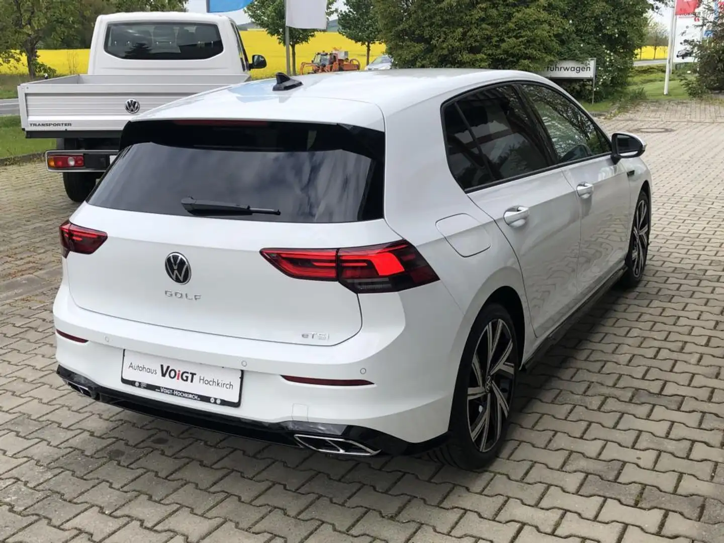 Volkswagen Golf R-Line eTSI 1.5 eTSI ACT DSG LED ACC NAV KAM SHZ Weiß - 2