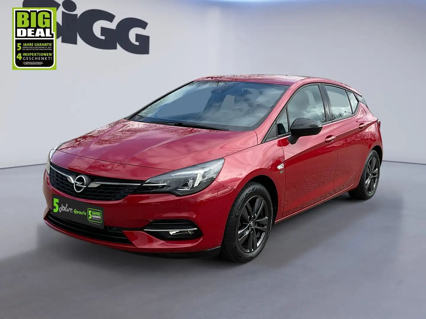 Opel Astra 1.2 Turbo ''2020'' Kamera LED Tempomat PDC DAB+ Rood - 2
