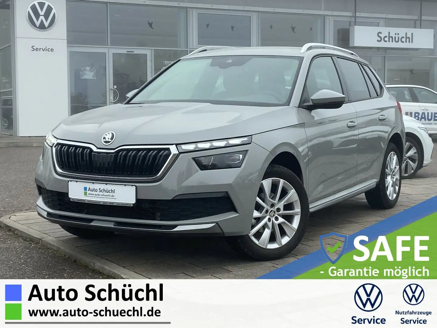 Skoda Kamiq 1.5 TSI DSG Style NAVI-COLUMBUS+LED+SMART- Grau - 1