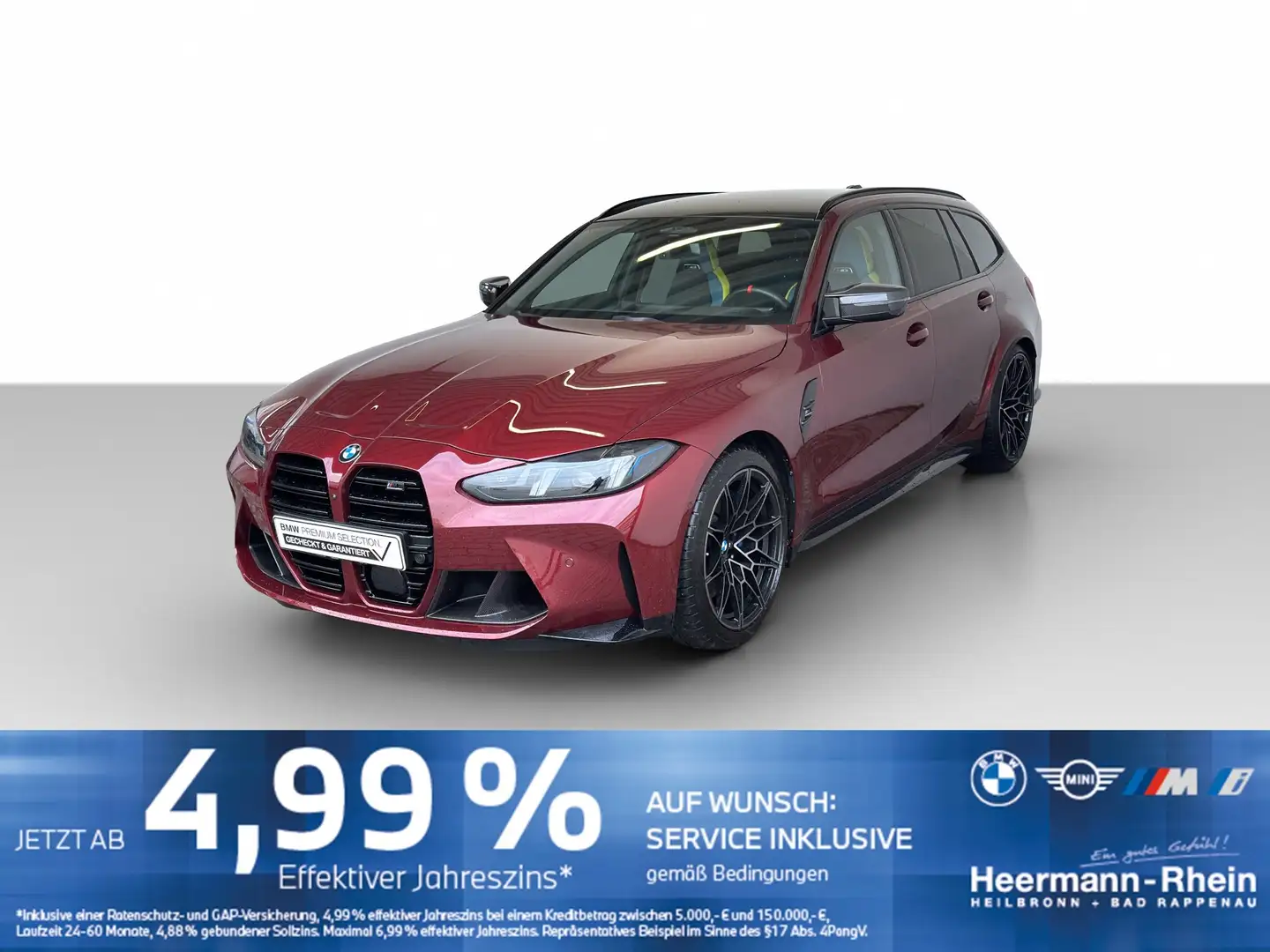 BMW M3 Competition M xDrive Tour. LiveCock.LED.ParkA Rot - 2