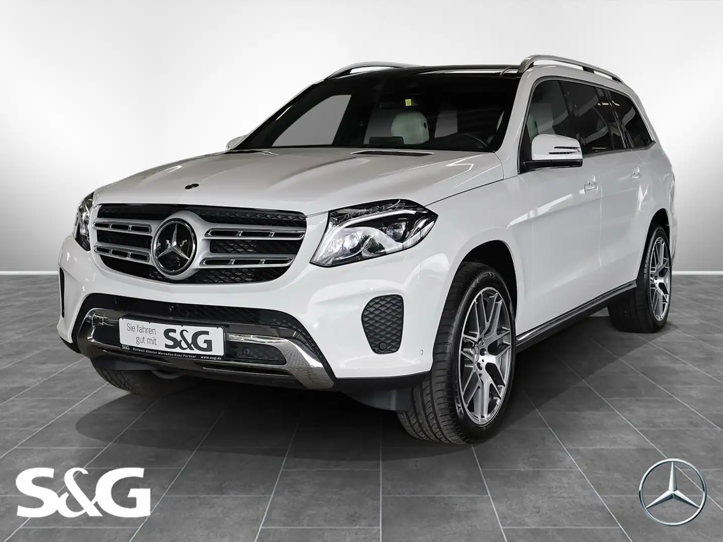 Mercedes-Benz GLS 350 d 4M AHK+3. SITZREIHE+360°+PANO+AIRMATIC Weiß - 1