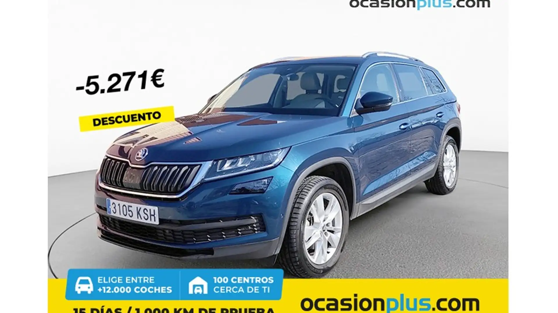Skoda Kodiaq 2.0TDI AB tech Style 4x4 DSG 110kW Azul - 1