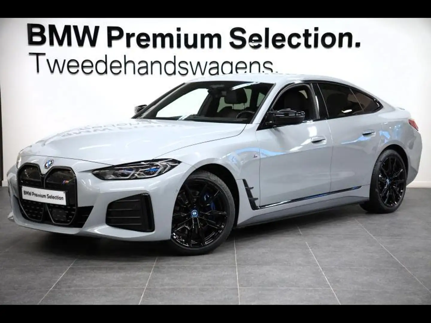 BMW i4 M PACK LASERLICHT TREKHAAK DRIVE ASSIST PROF M REM Gris - 1