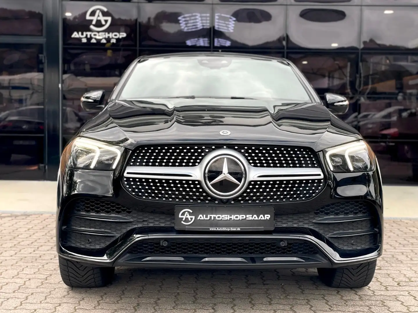 Mercedes-Benz GLE 400 d 4Matic Coupe 360°/AHK/ALCANTARA Noir - 2