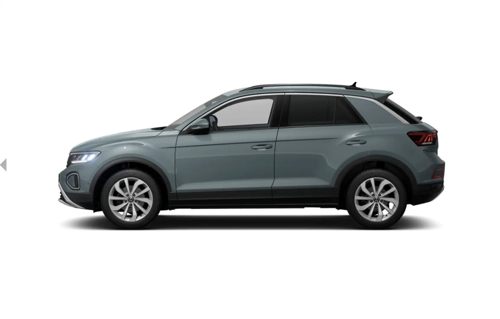 Volkswagen T-Roc 1.5 TSI Más 110 kW DSG7 Gris - 2