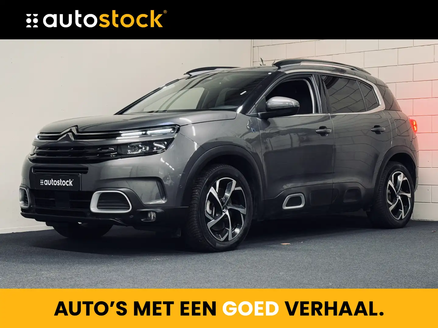 Citroen C5 Aircross 1.6 Plug-in Hybrid Feel | Leder | Navigatie | CarP Grijs - 1