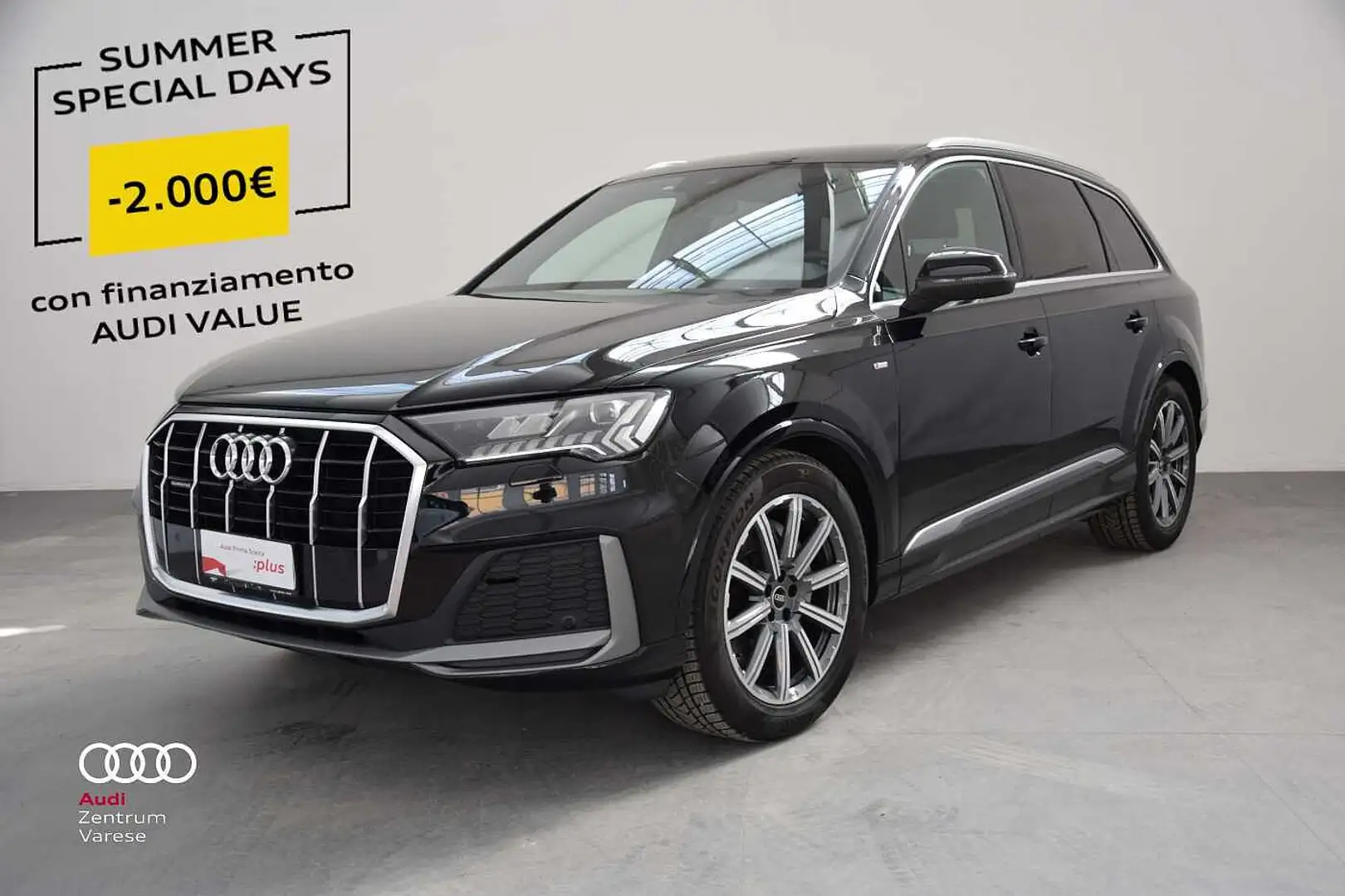 Audi Q7 45 TDI 231CV Quattro Tiptronic MHEV Sport Sline Negru - 1