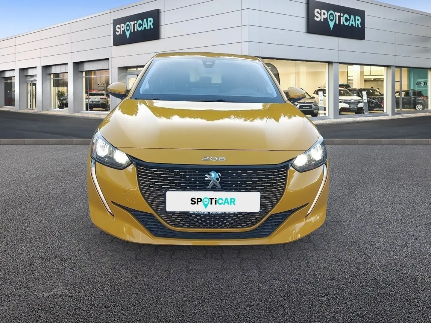 Peugeot e-208 Active Pack 136 SOH 94% Jaune - 2
