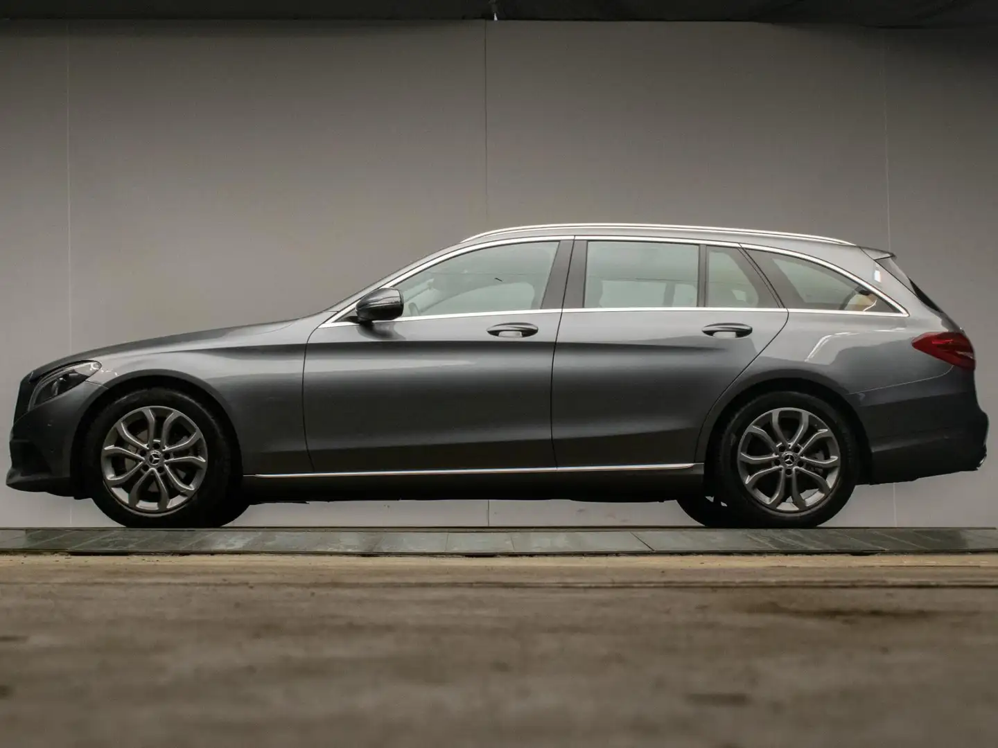 Mercedes-Benz C 180 Estate Business Sport (NAVI,LED,CRUISE,SPORTSTOELE Grijs - 1