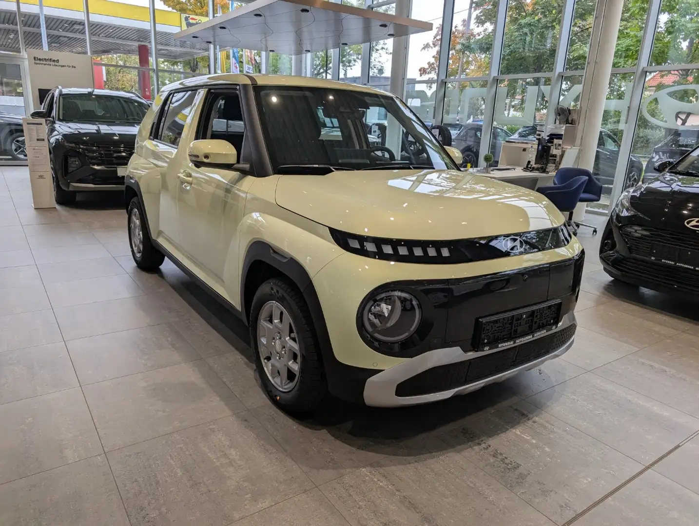 Hyundai Inster Elektro 71 kW Trend 360° Kamera ACC Jaune - 2