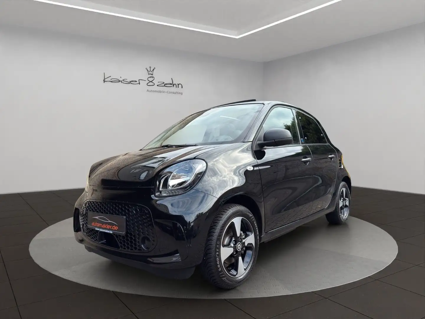 smart forFour EQ Passion *Faltdach*Rückfahrkamera* Schwarz - 1