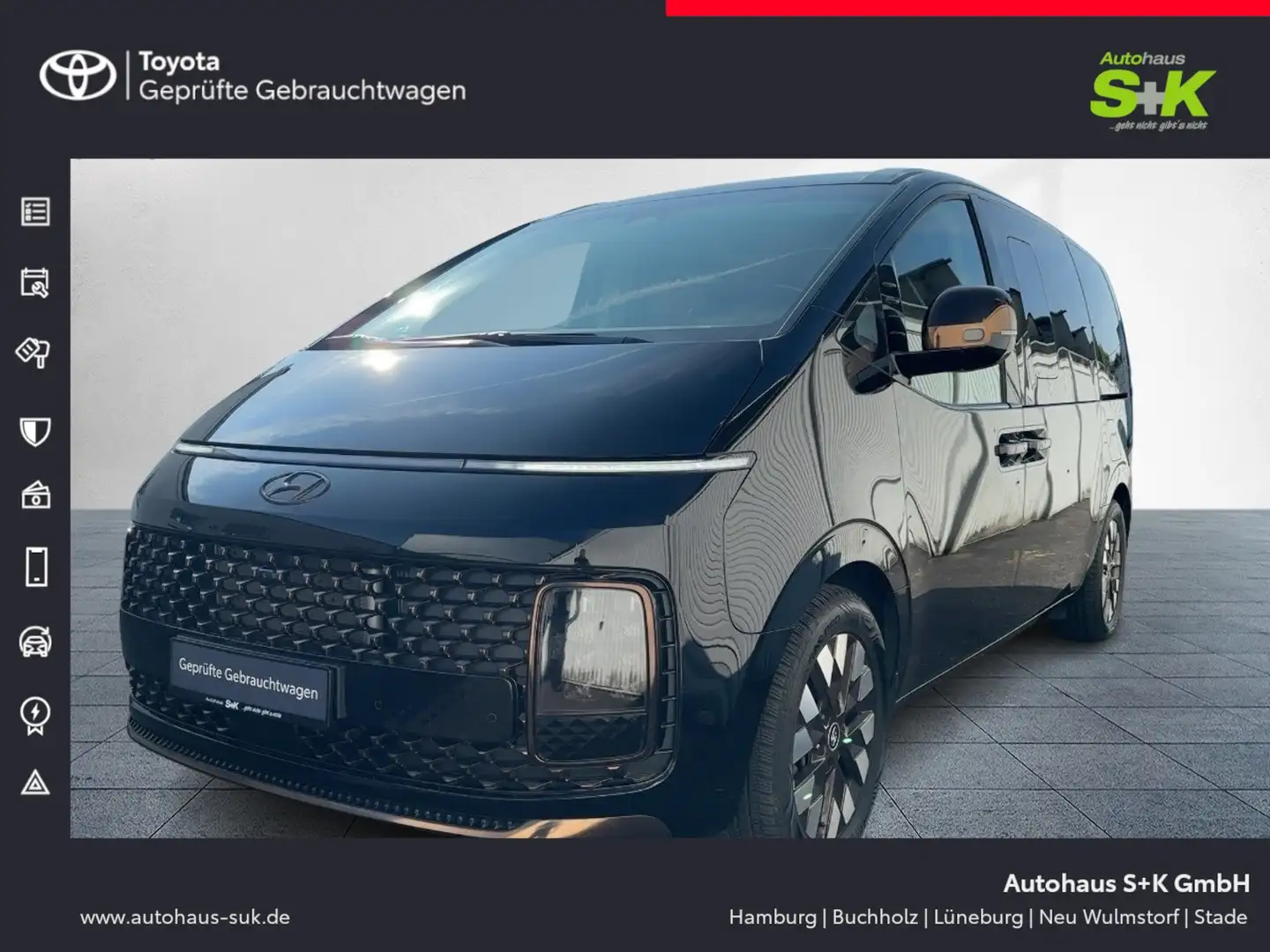 Hyundai STARIA 2.2 CRDi Signature 2WD*WINTER-P.+BOSE+360°CAM** Nero - 1