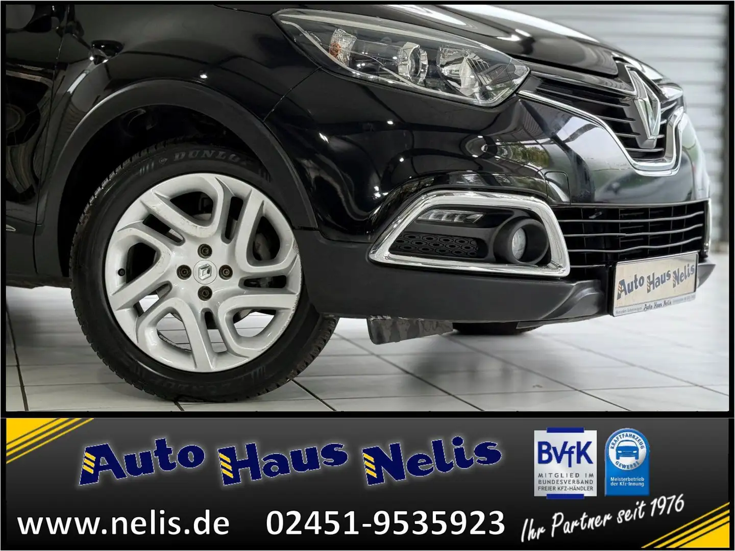 Renault Captur 1,5 dCi Luxe Navi R-Cam Tempomat Sitzheiz Schwarz - 2