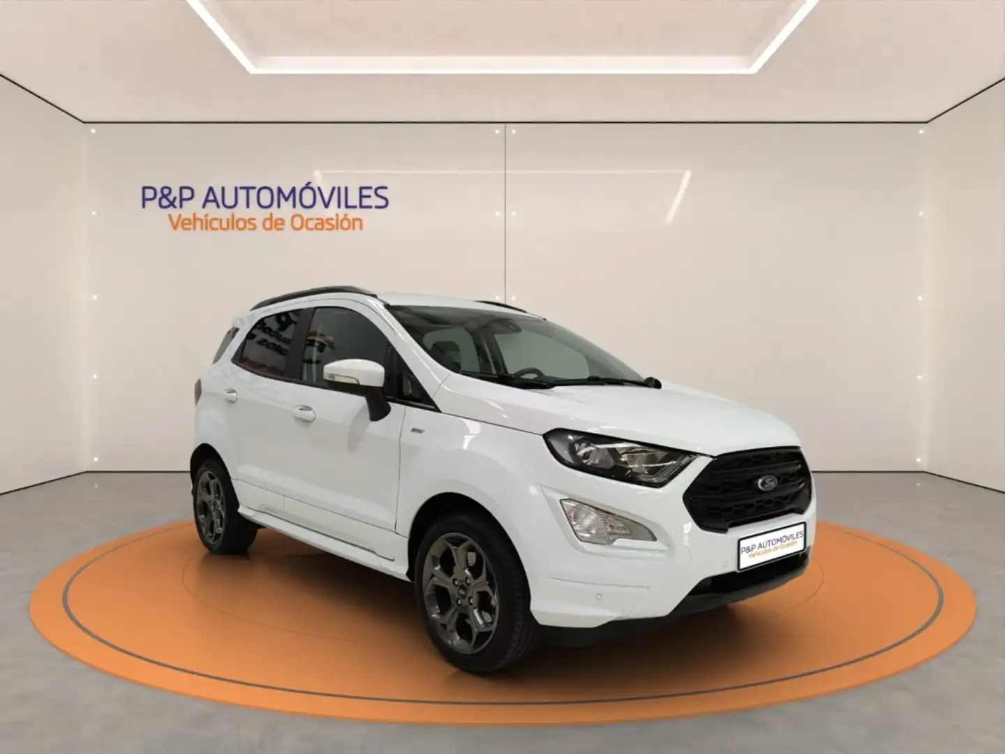 Ford EcoSport 1.0 EcoBoost ST Line 125 Blanc - 1