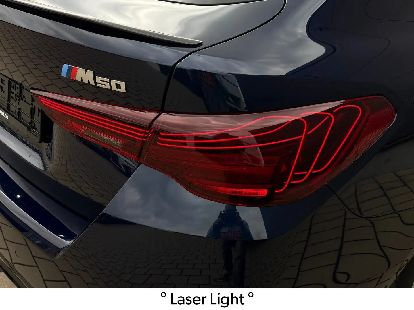 BMW i4 Gran Coupe M50* LCI *H/K*Carbon*360°*AHK*HUD* Blauw - 2