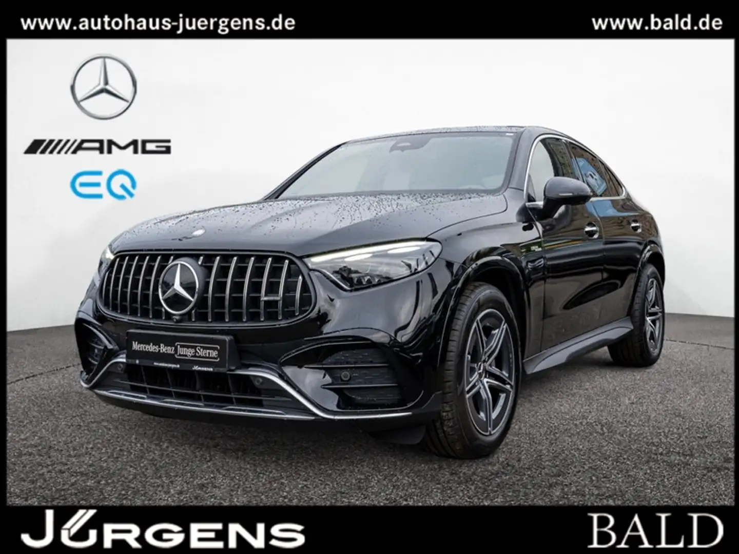 Mercedes-Benz GLC 43 AMG 4M Coupé Pano/AHK/Stdhz/Distr/Memo/19 Zwart - 2