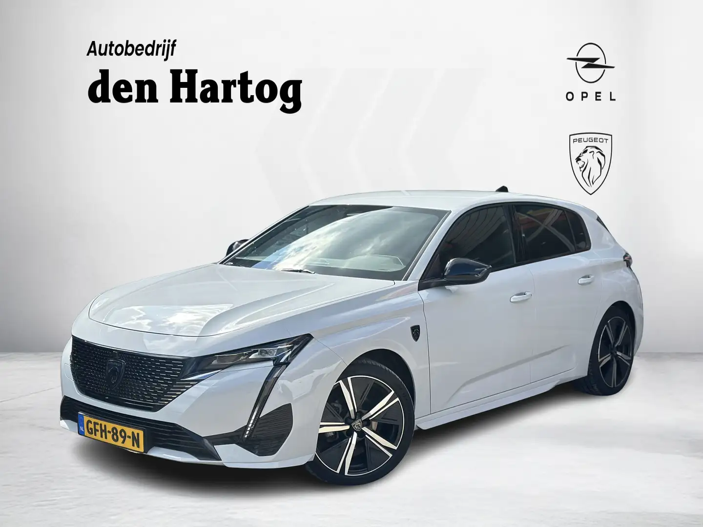 Peugeot 308 1.2 PureTech GT Automaat Leder/Alcantara/Camera/EC Wit - 1