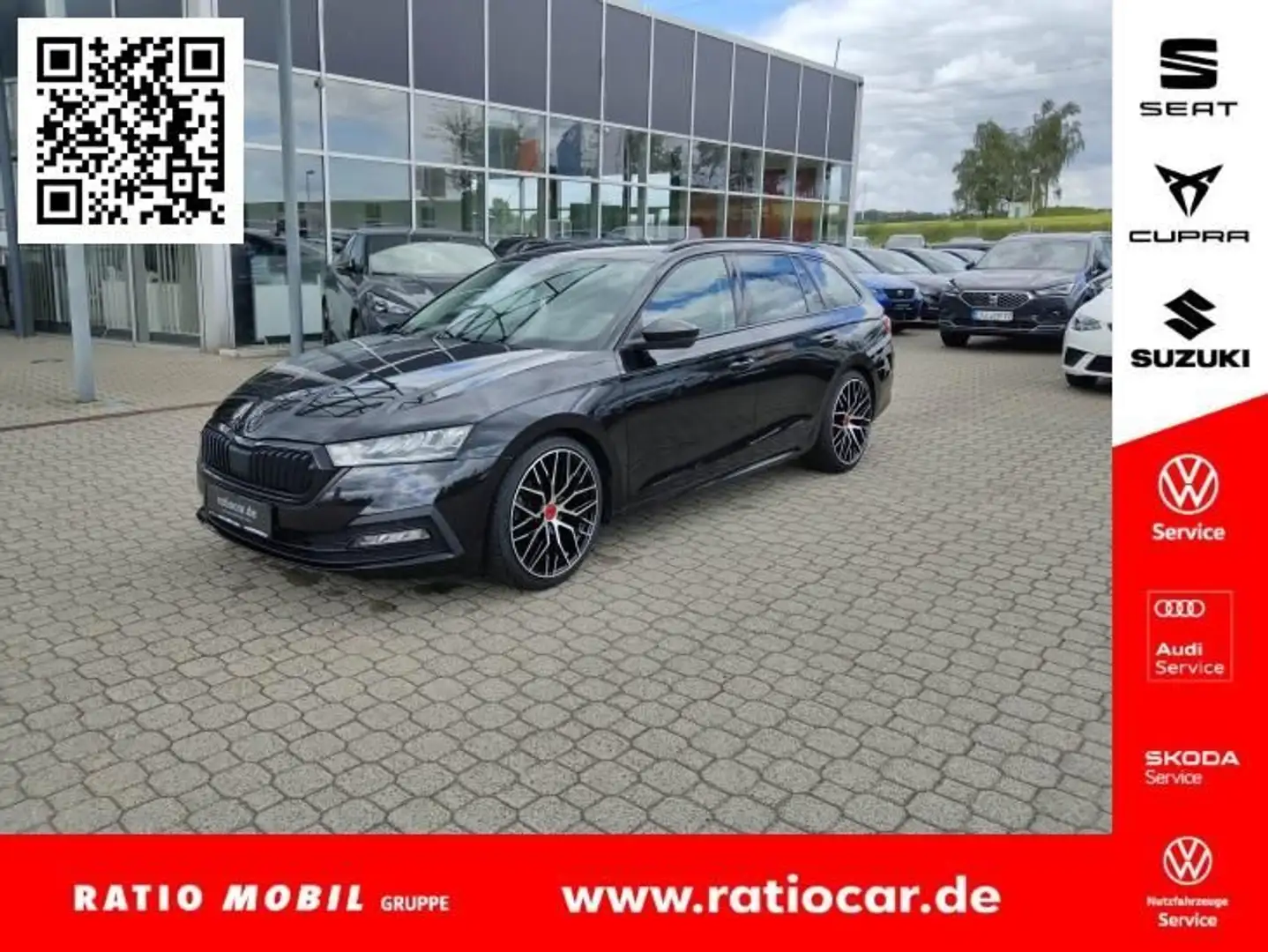 Skoda Octavia OCTAVIA COMBI AMBITION 1.5 TSI SMART-LINK SITZH. Schwarz - 1