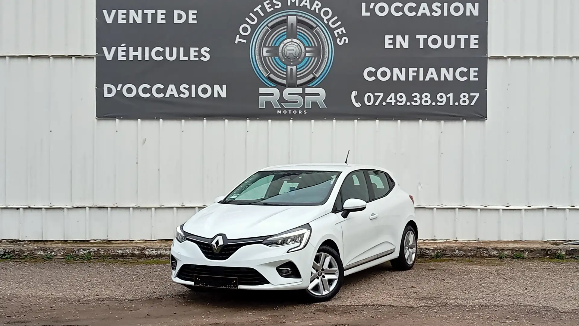 Renault Clio Blue dCi 85 Business Blanc - 1