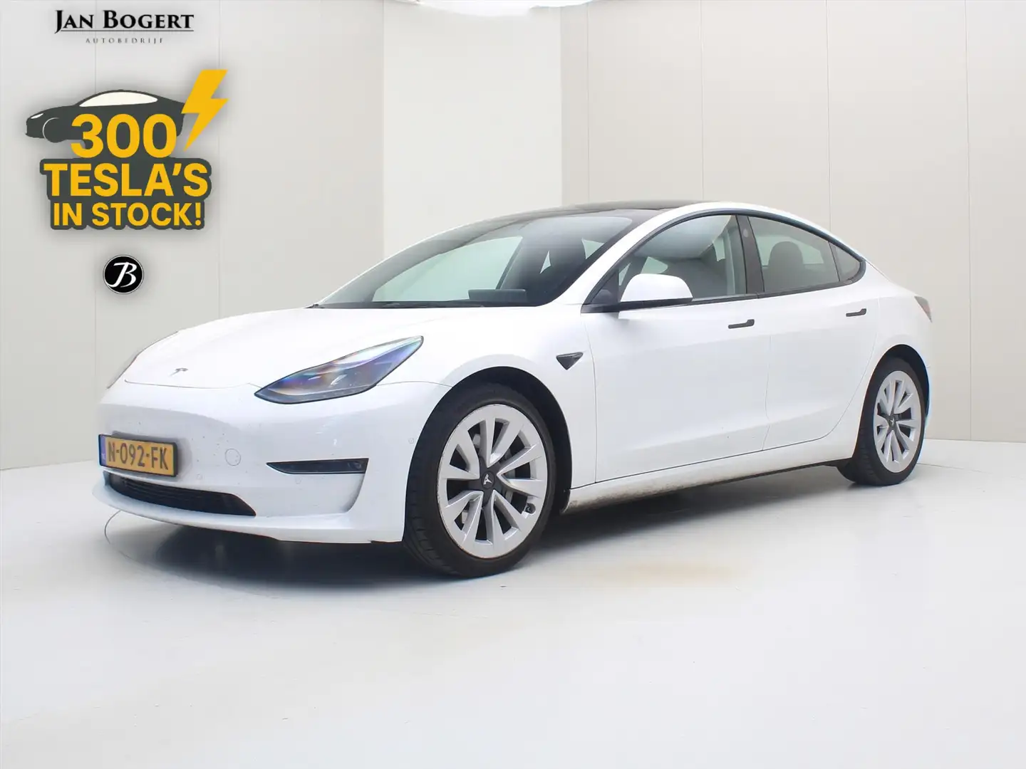 Tesla Model 3 Long-Range AWD 351pk 75 kWh FACELIFT [ WARMTEPOMP+ Wit - 1