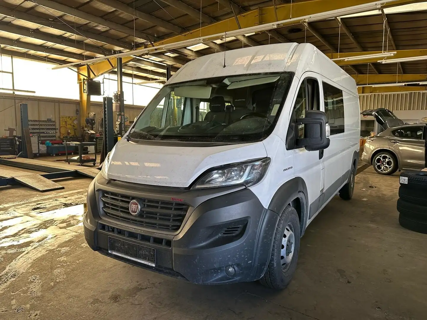 Fiat Ducato MAXI 160 L3H2 DoKa Komissionsverkauf Weiß - 1
