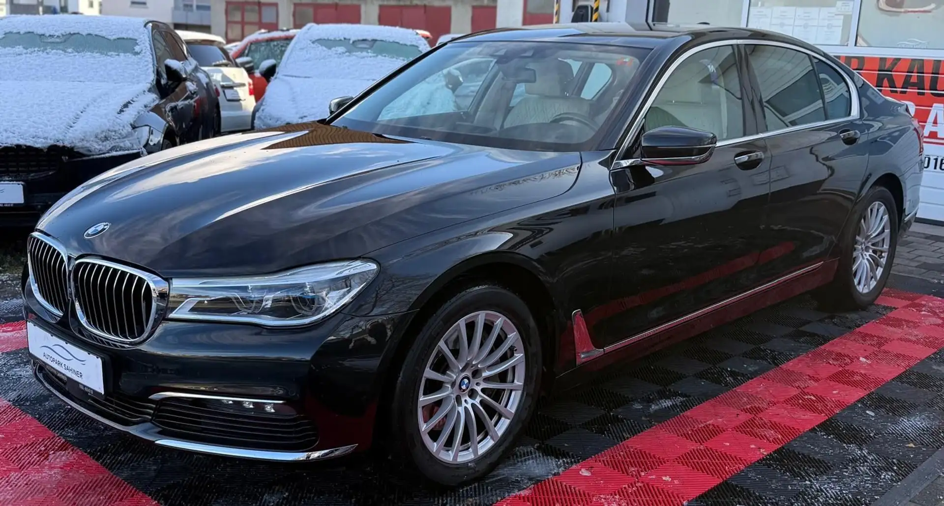 BMW 740 d xDrive*100% VOLL*LUFT*360°KAM*ACC Schwarz - 2