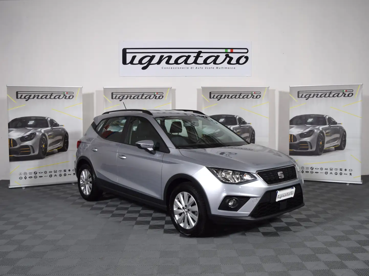 SEAT Arona 1.6 Tdi Autom. 95 CV Dsg Neopat.,Android/Apple Car Grigio - 1