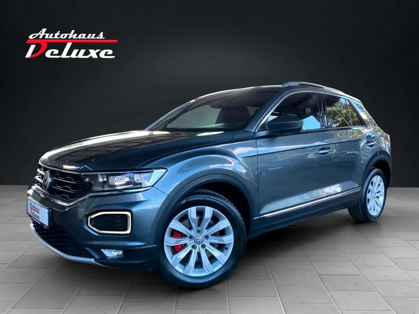 Volkswagen T-Roc 2,0 TDI 4M SPORT NAVI-KAMERA-STHZ-AHK-LED Gris - 1