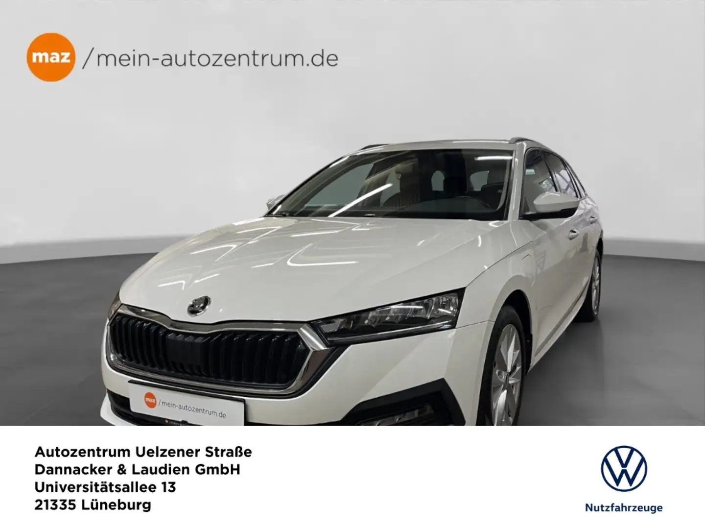 Skoda Octavia Combi 1.4 TSI iV Ambition Alu LED AHK Navi ACC Vir Blanc - 1