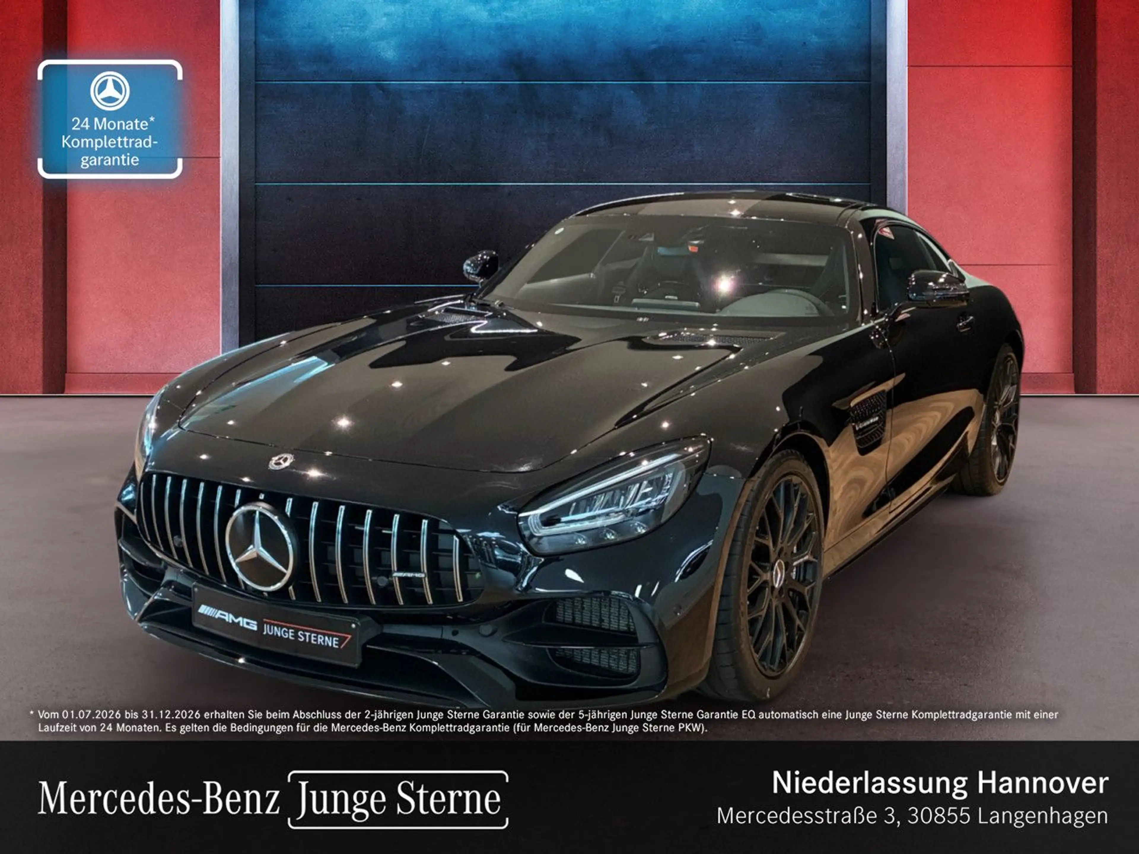 Mercedes-Benz AMG GT Cp. Perf-Sitze Perf-Abgas Burmester Distr.