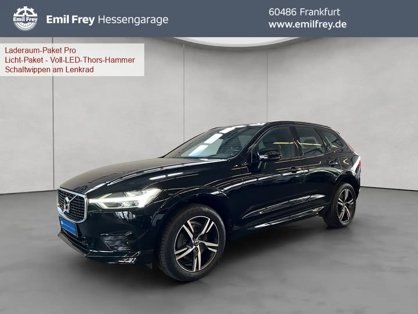 Volvo XC60 XC60 B5 AWD R-Design Aut 360° PilotAssist BLIS 19' Schwarz - 1